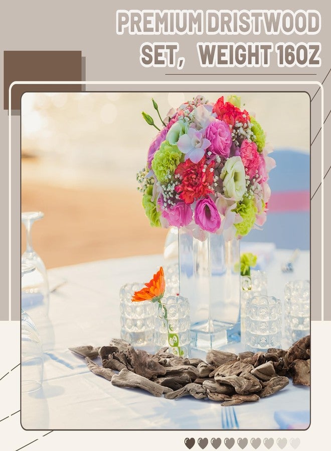 Maasechs 16oz Driftwood for Crafts and Decor, Mixed Size Driftwood Pieces Large Drift Wood Decor for Home Wedding Table DIY Art Beach Decoration, 2 Inches to 7 Inches in Length - Image 4